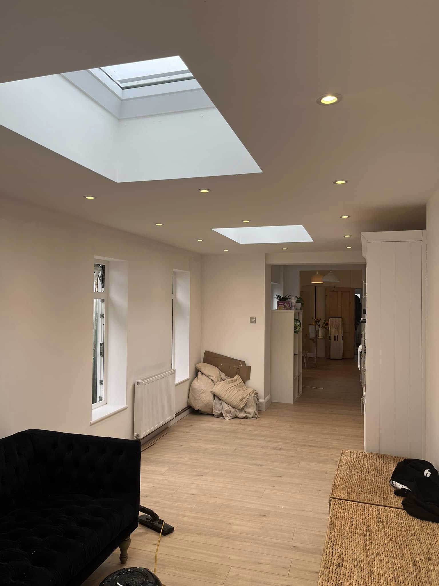 After flooring reinstatement